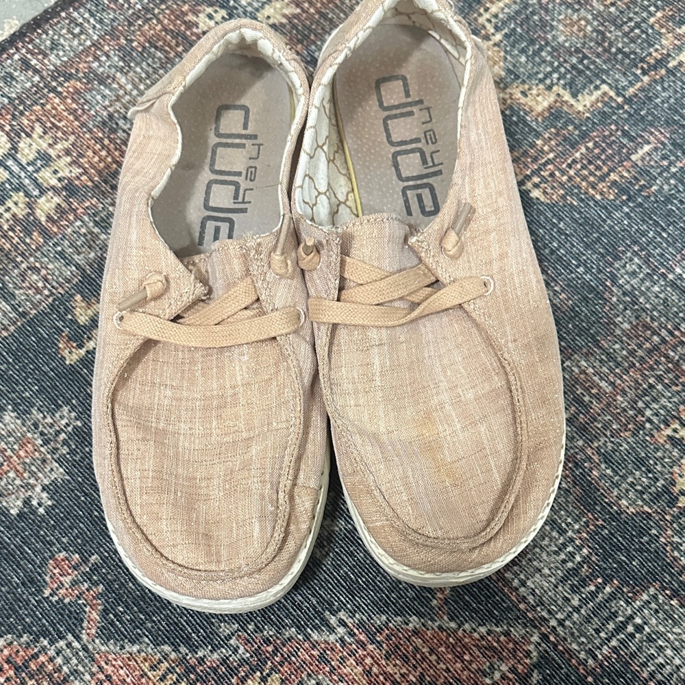 Hey Dude Light Brown Slip-On Shoes